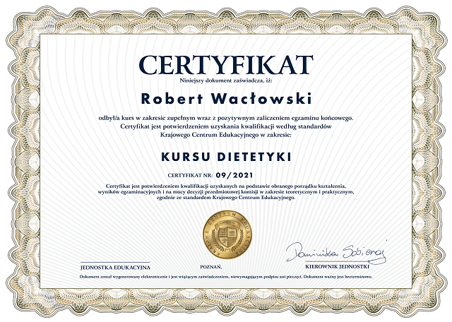 certyfikat - kurs dietetyki-min