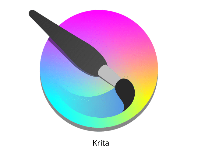Logo programu Krita - darmowe narzędzie do tworzenia plakatów i grafiki cyfrowej