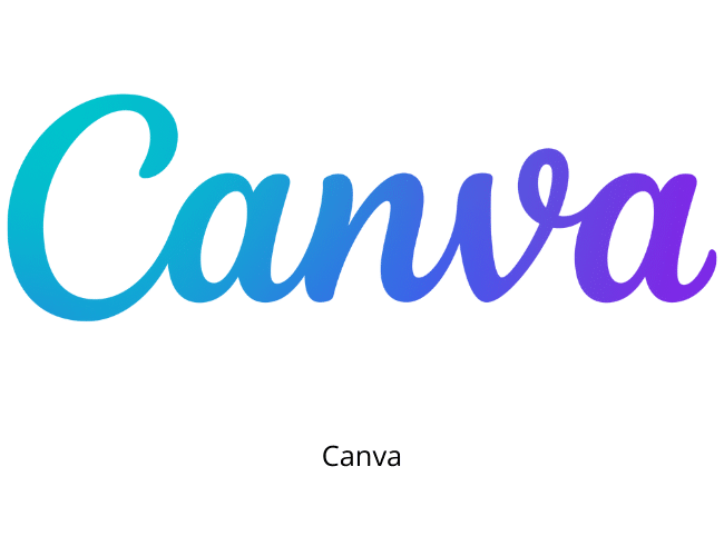 Logo programu Canva - intuicyjne narzędzie online do projektowania plakatów