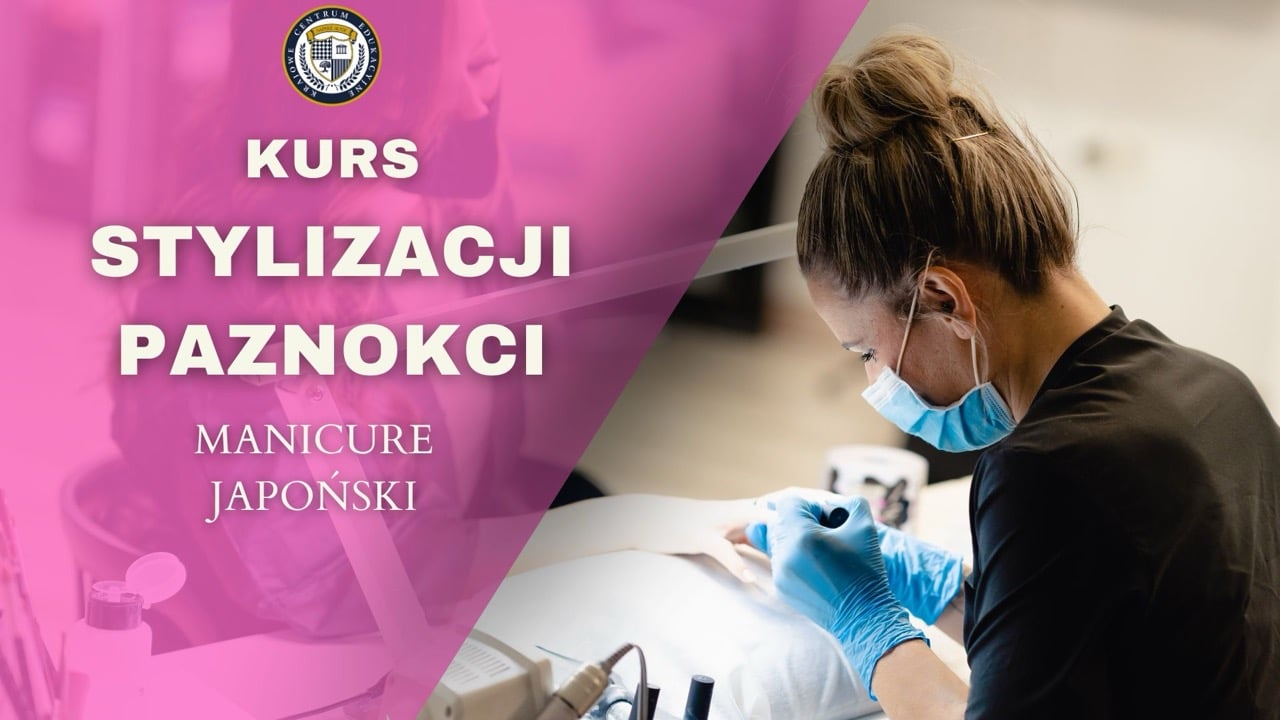 Grafik Reklamówka Kurs Stylizacji Paznokci