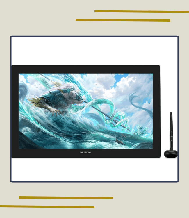 Tablet do projektowania - Huion Kamvas Pro 24 4K