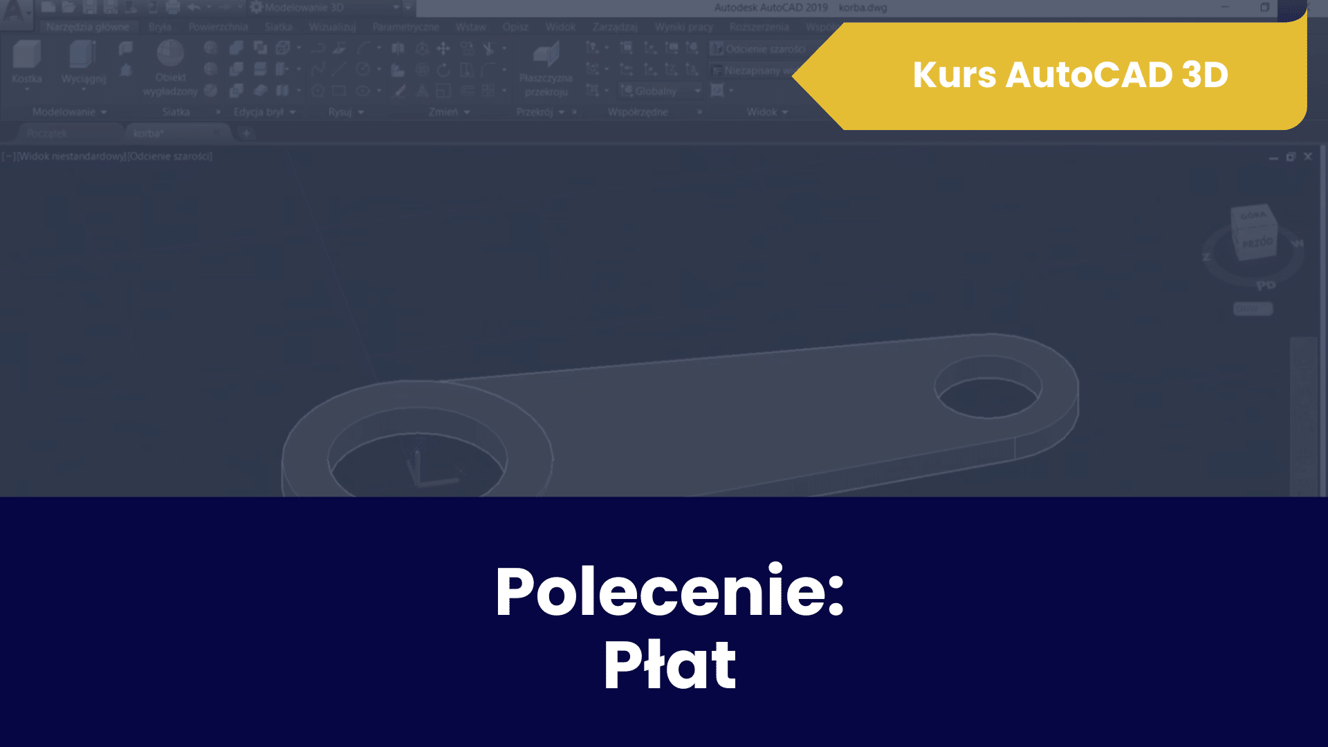 Kurs AutoCAD 3D