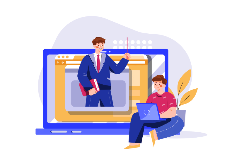Kurs Inventor ikona kursant w czasie szkolenia online