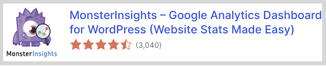 MonsterInsights wtyczka