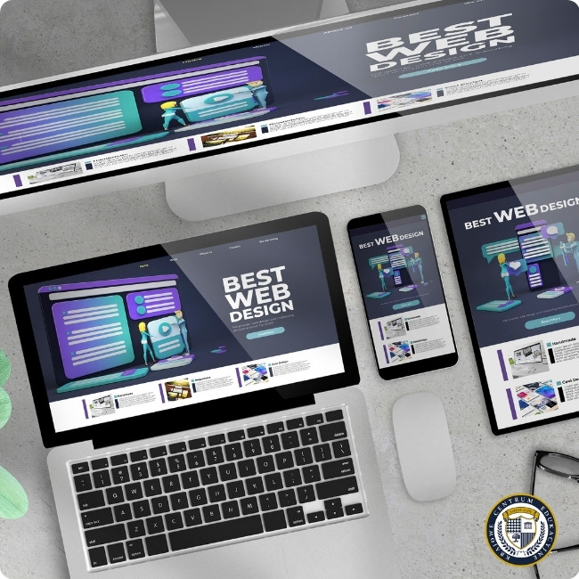 Responsywny design strony jako kluczowy element SEO w WordPress widoczny na różnych urządzeniach