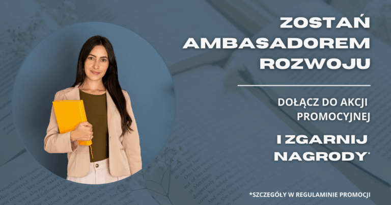 Banner dolny regulamin niebieski