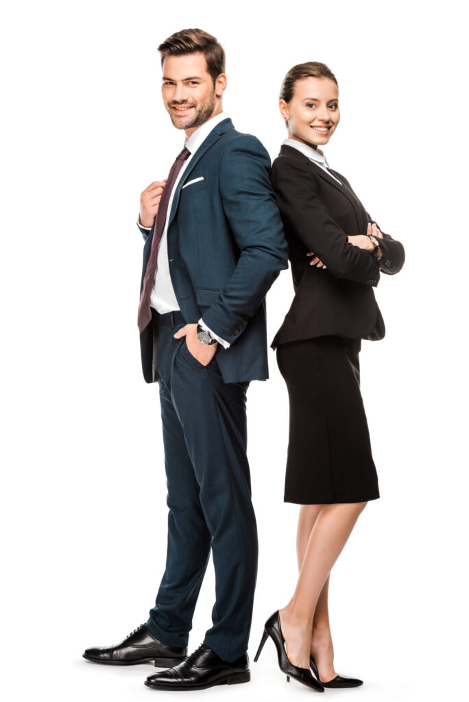 successful young business partners leaning back to 2024 11 19 09 54 43 utc