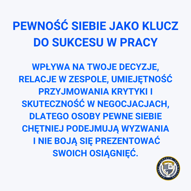 tip: Pewność siebie jako klucz do sukcesu w pracy - wpływ na decyzje, relacje i negocjacje.