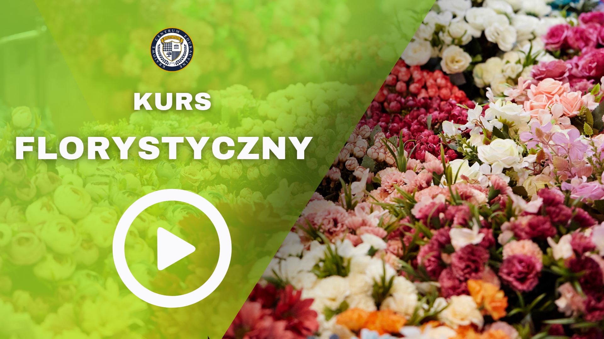 Reklamowka kurs florystyczny