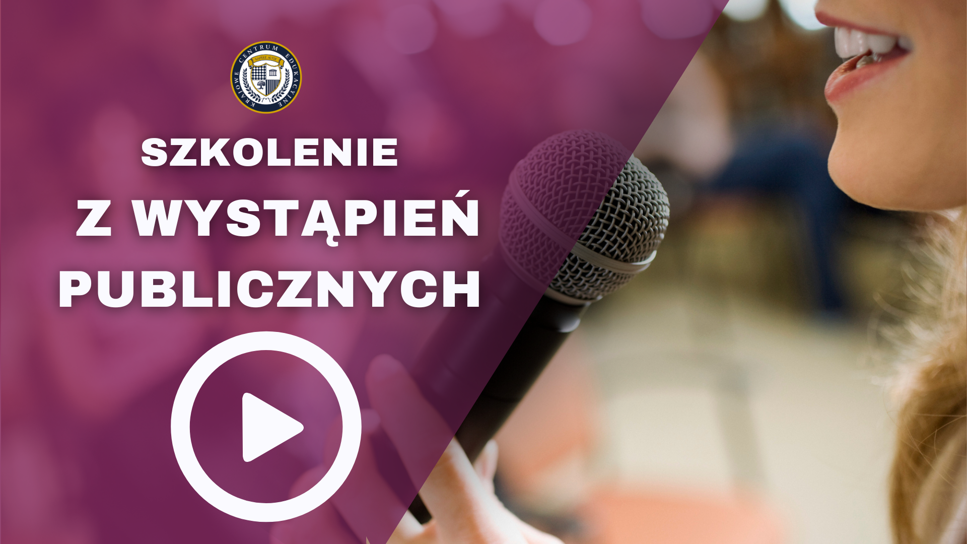 Reklamowka szkolenie z wystapien publicznych