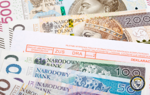 pieniądze trzynasta emerytura i druk ZUS