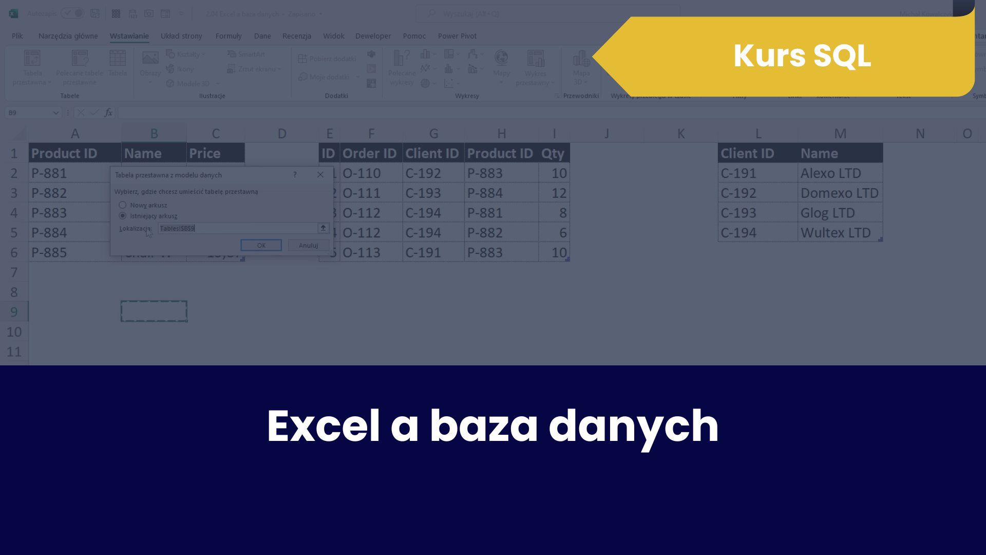 Kurs SQL filmik